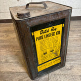 ヴィンテージオイル缶　【 Dutch Boy（ダッチボーイ） 】　一斗缶
