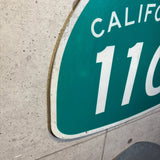 道路標識　【CALIFORNIA　110】　ロードサイン　ヴィンテージ看板