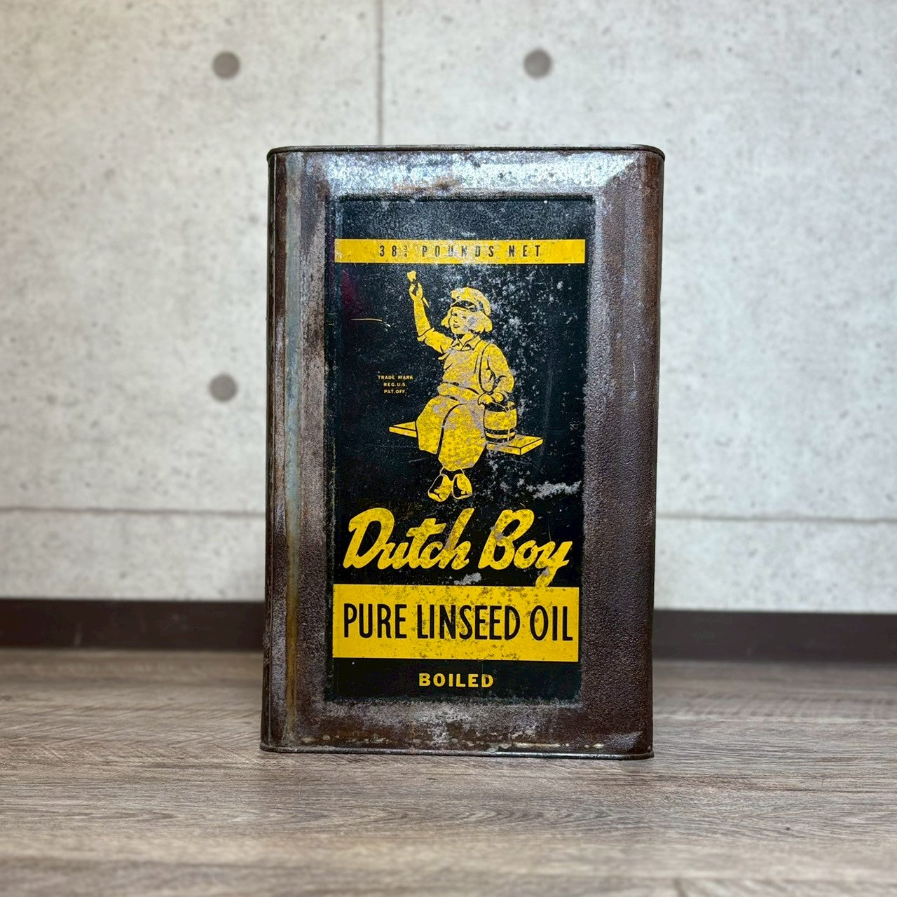 ヴィンテージオイル缶 【 Dutch Boy（ダッチボーイ） 】 一斗缶 – L.A.