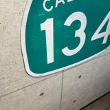 道路標識　【CALIFORNIA　134】　ロードサイン　ヴィンテージ看板