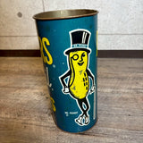 ヴィンテージ缶　【Mr. Peanuts（ミスター・ピーナッツ）】　ブリキ缶