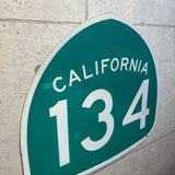道路標識　【CALIFORNIA　134】　ロードサイン　ヴィンテージ看板