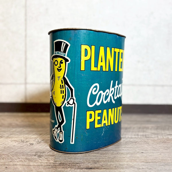 ヴィンテージ缶　【Mr. Peanuts（ミスター・ピーナッツ）】　ブリキ缶