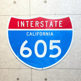 ハイウェイ看板　【インターステート605号線（I-605）】　ロードサイン　ヴィンテージ看板