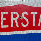 ハイウェイ看板　【 INTERSTATE 10（州間高速道路10号線）】　ロードサイン　ヴィンテージ看板