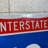 ハイウェイ看板　【 INTERSTATE 10（州間高速道路10号線）】　ロードサイン　ヴィンテージ看板