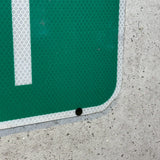 道路看板　【EAST】　ロードサイン　実物標識　小