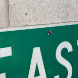 道路看板　【EAST】　ロードサイン　実物標識　小