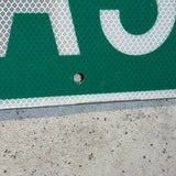 道路看板　【EAST】　ロードサイン　実物標識　小