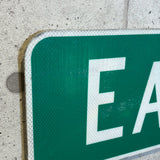 道路看板　【EAST】　ロードサイン　実物標識　小