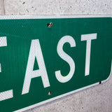 道路看板　【EAST】　ロードサイン　実物標識　小