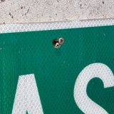 道路看板　【EAST】　ロードサイン　実物標識　小