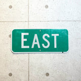道路看板　【EAST】　ロードサイン　実物標識　小
