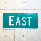 道路看板　【EAST】　ロードサイン　実物標識　中