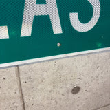 道路看板　【EAST】　ロードサイン　実物標識　中