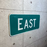 道路看板　【EAST】　ロードサイン　実物標識　中