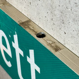 道路看板　【Collett Ave 11000】　ロードサイン　実物標識