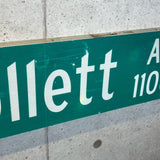 道路看板　【Collett Ave 11000】　ロードサイン　実物標識