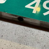 道路看板　【Crest Ave 4900】　ロードサイン　実物標識