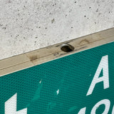 道路看板　【Crest Ave 4900】　ロードサイン　実物標識