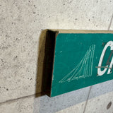 道路看板　【CHESTER AVE 900S】　ロードサイン　実物標識