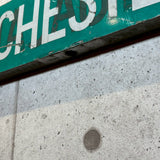 道路看板　【CHESTER AVE 900S】　ロードサイン　実物標識