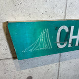 道路看板　【CHESTER AVE 900S】　ロードサイン　実物標識