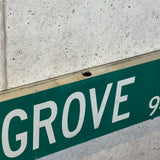 道路看板　【LOST GROVE RD 9400】　ロードサイン　実物標識