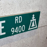 道路看板　【LOST GROVE RD 9400】　ロードサイン　実物標識