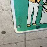 アメリカントラフィックサイン　【ゴミ拾い】　道路看板