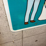 アメリカントラフィックサイン　【ゴミ拾い】　道路看板