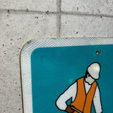 アメリカントラフィックサイン　【ゴミ拾い】　道路看板