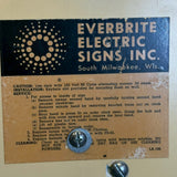 電飾クロック　【7UP（セブンアップ 】　ミッドセンチュリーインテリア　ヴィンテージ時計