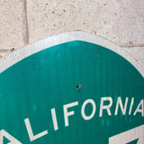 道路標識　【CALIFORNIA　107】　ロードサイン　ヴィンテージ看板