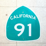 道路標識　【CALIFORNIA　91】　ロードサイン　ヴィンテージ看板