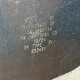 道路標識　【CALIFORNIA　163】　ロードサイン　ヴィンテージ看板