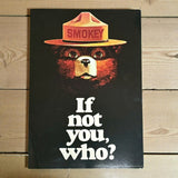ヴィンテージポスター 【スモーキーベア（Smokey Bear）】　広告ポスター　1978年製　