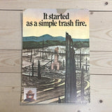 ヴィンテージポスター 【スモーキーベア（Smokey Bear）】　広告ポスター