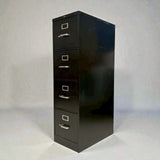 ファイルキャビネット　スチール製　4段キャビネット