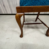 木製チェア　クッション付き　ヴィンテージチェア