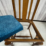 木製チェア　クッション付き　ヴィンテージチェア