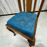 木製チェア　クッション付き　ヴィンテージチェア