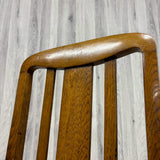 木製チェア　クッション付き　ヴィンテージチェア