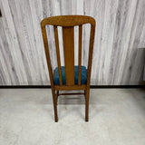 木製チェア　クッション付き　ヴィンテージチェア