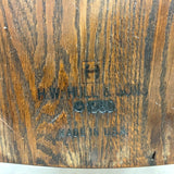 ウィンザーチェア　【H.W. HULL＆SONS】　木製チェア　彫刻　　アメリカ製　1980年