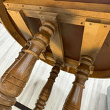 アメリカ輸入 伸長式 木製ダイニングテーブル　エクステンションテーブル