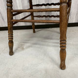 ウィンザーチェア　【H.W. HULL＆SONS】　木製チェア　彫刻　　アメリカ製　1980年