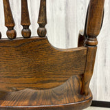 ウィンザーチェア　【H.W. HULL＆SONS】　木製チェア　彫刻　　アメリカ製　1980年