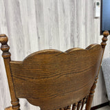 ウィンザーチェア　【H.W. HULL＆SONS】　木製チェア　彫刻　　アメリカ製　1980年