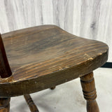 ウィンザーチェア　【ユーゴスラヴィア製】　木製椅子　ヴィンテージチェア